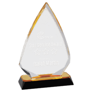 Diamond Arrow Impress Award Silver - 7 3/4"