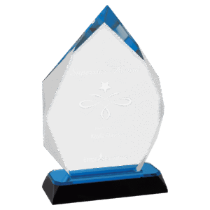 Diamond Corner Impress Award Silver - 7 3/4"