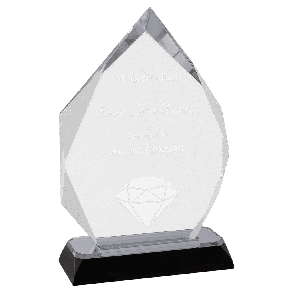 Diamond Corner Impress Award Silver - 7 3/4"