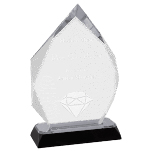 Diamond Corner Impress Award Silver - 7 3/4"