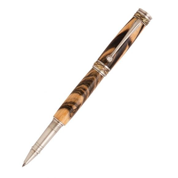 Majestic Junior Rollerball - Antique Brass & Pewter