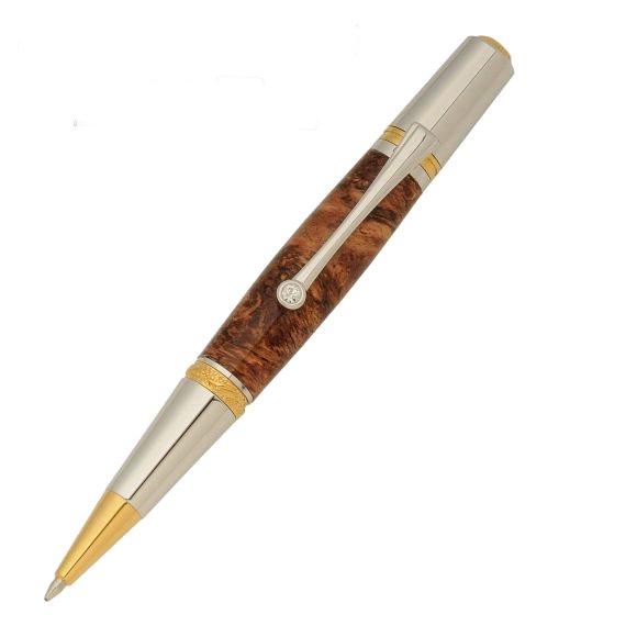 Majestic Squire - 22 Kt 2-micron Gold TN / Chrome